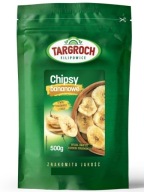 Banánové lupienky, sušený banán 500 g Targroch