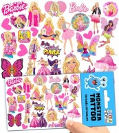 UMÝVAJÚCE DOČASNÉ TETOVANIE PRE DETI BARBIE DETI ORIGINÁLNE VZORY