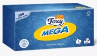 Kozmetické obrúsky Foxy Mega, 200 ks
