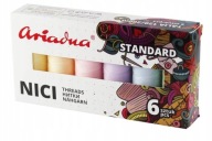 Súprava šijacích nití Ariadna Talia 120 pastel