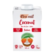 ECOMIL Bez cukru, bezlepkový kokosový nápoj (500