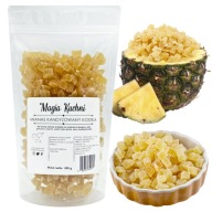 KANDIDOVANÝ ananás kocky 500g NATURAL sušený