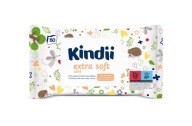 Kindii Extra Soft Aloe vlhčené obrúsky 60 ks.