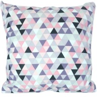 Bunda obliečka na vankúš 40x60 Pink houndstooth