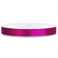 Saténová stuha 6mm / 25m fuchsiová ružová