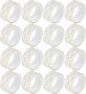 Kancelárske lepiace pásky, priehľadné, 18mm, 10yd x16