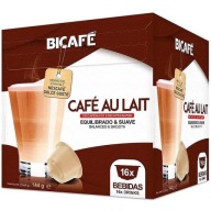 Bicafe CAFE AU LAIT DECAFFEINATO pre Dolce Gusto 16