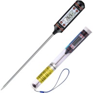 DIGITÁLNY KUCHYNSKÝ TEPLOMER NA MÄSO, VÍNO, LCD SONDA -50°C - 300°C