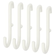 Háčik IKEA SKADIS, 5 kusov, sada HÁKOV na dierovanú dosku