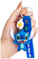 Kľúčenka medvedíka na kľúče od kabelky, veselý Stitch 3D, peňaženka na tašku, medvedík