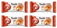 4x 110g 7DAYS Max Double croissant, kakao a vanilka