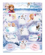 Sada vianočných nálepiek Frozen 11 kusov
