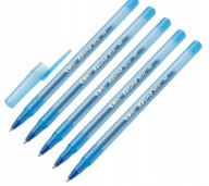 Guľôčkové pero BIC Round Stic, modré, 5 kusov