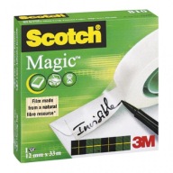 Kancelárska páska SCOTCH matná 12mm 33m lepiaca