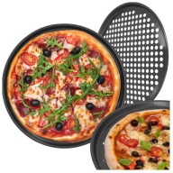 Plech na pizzu 32 cm plech na pečenie koláčov s nepriľnavým povrchom