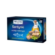 Sardinky v slnečnicovom oleji 125g Helcom