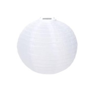 Solárna lampa LED lampa 28 cm biela