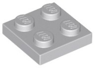 LEGO 3022 TANIER 2x2 svetlosivá LBG NOVINKA == (1g)