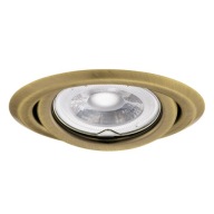 ARGUS II CT-2115-BR/M stropné bodové svietidlo, matná mosadz