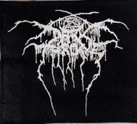 Čierna kovová nášivka DARKTHRONE (704).