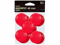 GRAND MAGNETY 40 MM 10 ČERVENÉ