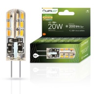 LED CAPSULE žiarovka MINI G4 2W = 20W 3000K TEPLÁ FARBA 12V LUMILED