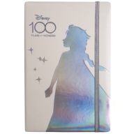 Zápisník A5 s gumou Disney 100 Coolpack, dúhový, 80 linajkových listov
