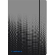 Priečinok Coolpack Ombre Gradient Grey A4 s gumičkou