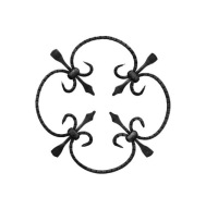 13.007 - KOVANÉ PRVKY - rozeta, ornament