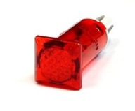 Lampa / indikátor, červená x14B, LED 6V