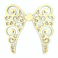 Krídla anjel wings základ anjelská preglejka 10cm 2 kusy