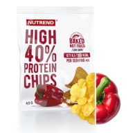 NUTREND S VYSOKÝM PROTEÍNOVÝM ČIPOM PAPRIKA 40G S VYSOKÝM PROTEÍNOVÝM OBCHÍDZAČOM 16G