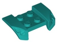 LEGO Wheel Arch 2x4 C. Tyrkysová (44674/6291008)