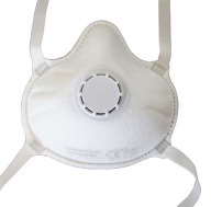Protiprachová polomaska ​​s ventilom FFP3 2016V