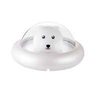 NOČNÁ LAMPA, BIELA, VESMÍRNY MEDVEĎ PRE DETI PRI POSTELI