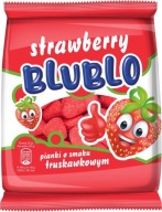 Blublo Marshmallow želé s príchuťou jahôd 80 g