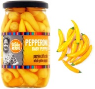 MEXIKO ŽLTÁ PAPRIKA PEPPERONI BABY 325g Casa de Mexico