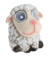 Solárna záhradná lampa s dekoratívnou figúrkou hospodárskeho zvieratka, 9x7x7 cm