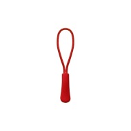 Visačka na zips, sťahovanie zipsu, ČERVENÁ
