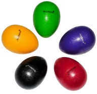 VAJEC TREPAČKA, VAJÍČKO MARACAS, HRKALKA - RÔZNE FARBY