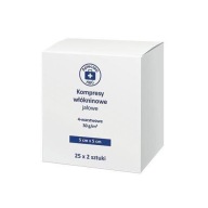 ABC Sterilné obklady z netkanej textílie 5cm x 5cm, 50 ks.