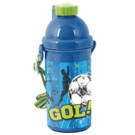 Školská fľaša na vodu / fľaša 500 ml Paso, FUTBAL