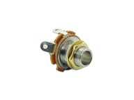 6,3 mm mono jack konektor VPARTS EJ-10 (GD)