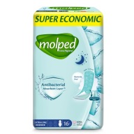 MOLPED EXTRAHYGIENICKÉ antibakteriálne hygienické vložky 16 ks.