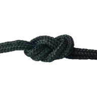 Lano Polypropylénová šnúra 2mm pletená plachta ČIERNA 20 m