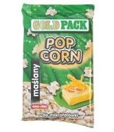 Popcorn do mikrovlnnej rúry maslom Gold Pack 100 g