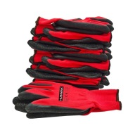 RUKAVICE PRACOVNÉ RUKAVICE LATEXOVÉ r 9/L 10 párov
