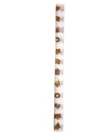 Vianočný vzorovaný krčený hodvábny papier 200x50