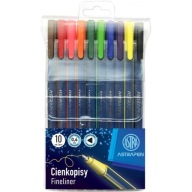 TROJUHOLNÍKOVÉ POVRCHOVÉ ÚPRAVY 0,4MM 10 ASTR COLORS