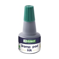 ŠTANDARDNÝ atrament na vodnej báze pre D.RECT ​​​​STAMPS zelený 30 ml